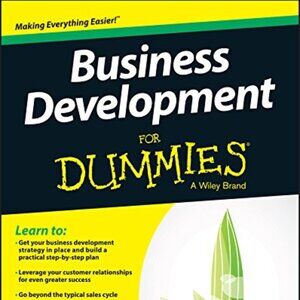 Business Development For Dummies - Anna Kennedy USED/Mint Condition